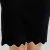 Import Wholesale Custom Women Summer Breathable Pure Black Tight Waist Waist Crochet Skirt from China
