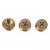 Import Wholesale Customized Brass Round Nut Chinese Manufacturing High Quality Non-standard Copper Brass Precision Nuts from China