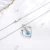 Import Wholesale High Quality Womens Sterling Silver Dog Paw Opal Jewelry Necklace Pendant from China