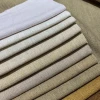 Wholesale  High Quality yarn dyed jacquard greige italian grey polyester 100 Upholstery Linen Fabric