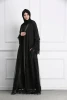 wholesale islamic apparel ladies muslim dress kimono abaya new models beautiful lace embroidery open abaya