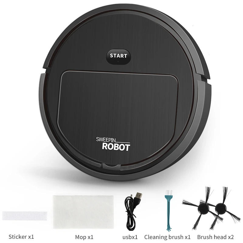 Wholesale OEM Intelligent Cleaner  Rechargeable Floor Mopping And Sweeping Household Cleaning sweeper Robot