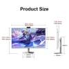 Wholesale OEM Touch Screen AIO PC 23.8 inch core i7 10th Gen monoblock all-in-one Office all in one pc computers