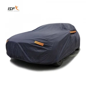 Wholesale PEVA outdoor scratch proof full car cover universal waterproof car auto cover with custom logo