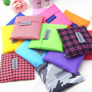 Wholesale Polyester Folding Foldable Grocery Bag, Custom Nylon Reusable Foldable Shopping Bag