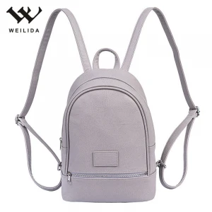 Wholesale PU Leather Students School Bags Large Backpacks Multifunction Travel Bags Women Backpack