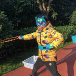 Wholesale sale Costume play kids cosplay colourful mask party
