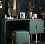 Wholesale simple dresser furniture mirror classic make up cabinet table dressers