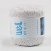 Wholesale Well Milk Cotton Blended Melange Yarn Hand Knitting Yarn for Crochet Sweater and Scarf