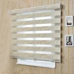Wholesale Window Blinds Retail Stores Zebra Shades Customized Fabric Vertical Pattern French Window Roman Shades,roller