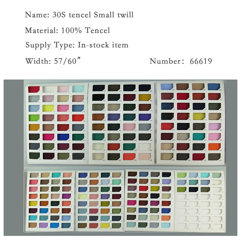 wholesale woven 30S 100% tencel Small twill high quality fabric used for fashion, jacket, outdoor wear, etc