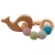 Import Wholesales DIY Baby Crochet Wooden Baby Teether Chewable Teething Bracelet Toy from China