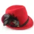 Import wide brim fedora hats 100% wool hat wholesale fedora hat from China