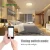 WiFi Smart Ceiling Light 15W Multi-Color Ceiling Lamp for Living Room Bedroom Controlled by a Smartphone