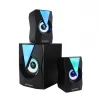 Wireless 2.1 audience home cinema sounds subwoofer USB 2.1 speaker home theater system with LED lights