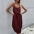 Import Woman Garment Manufacturer Vestidos Dress High Quality Lady Fashion Street Wear Women Chic Trending Clothing Summer Casual Dress from China
