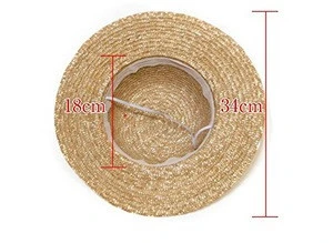 Women summer wheat straws hat,Beach Wheat sombrero straw hat