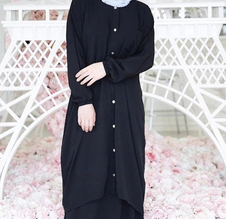Women Wholesale Muslim Clothing Islamic Clothing Abaya Dress Set