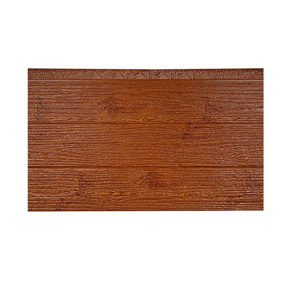 wood grain composite pu sandwich wall panels