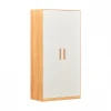 Wood Grain For Double Door Almirah Modern Customize Lockable Wardrobe Metal Wardrobe Online