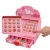 Import Wood Mini Pink Supermarket Checkout Counter Cash Register Toy Pretend Play Cashier Register Toys from China