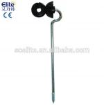 wood post screw-in Insulators/electric fence energizer insulators/insulators for fence line/wire/tape