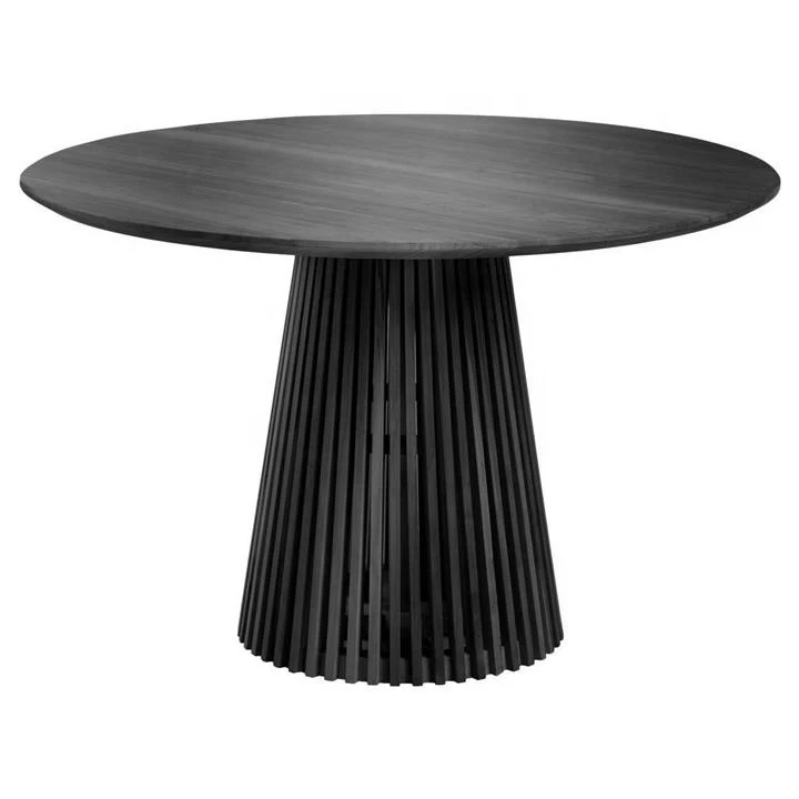 Wood ripple Round Dining Table