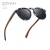 Import wood sun glasses  fashion wooden sunglasses unisex from China