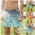 Import YD - STK002 New design fashion summer beach wear discolored swim shorts colorful plus size men shorts pants from China