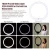 Import YongNuo YN308 Selfie Ring Light 3200K~5500K LED Video Light Wireless Remote CRI95 with Handle Grip from China