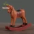 Import Zakka Spray Painting Pine Gift Crafts Household Carousel Sculpture Hand Carved Wooden Rocking Horse Decor from China