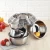 Import ZHONGTE Cheap Kitchen Utensil various sizes stainless steel wash basin/metal soup deep Basin rice bowl from China