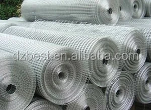 zinc coated galvanized welded wire mesh for building