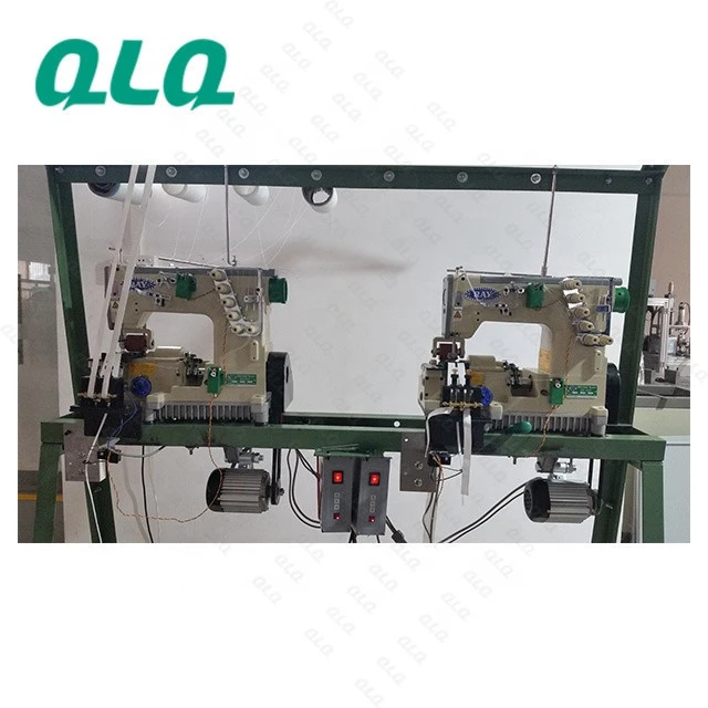 Zipper Sewing Machine (this photo shows 2 sets), Zipper Making Machines Zipper machine