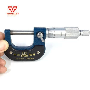0-25mm 0.01mm Mechanical Outside Micrometer