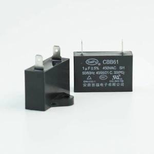 CBB61 Fan Capacitor with 2 Pins 2024
