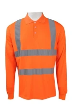 Safety work polo shirt