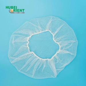 Disposable White Nylon Hairnet