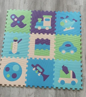 Kids Foam Puzzle Mat With Shape Design