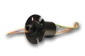 Micro through hole slip ring PSR-F3-24 with OD 22mm