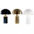 Import Nordic Luminaire Dimmable chrome black mushroom table lamp Bedside Rechargeable Table Lamp from China