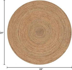 Round Jute Rug