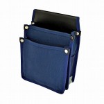 MARUKIN-JIRUSHI Canvas Bag with inside Pocket YK-02 Navy Blue