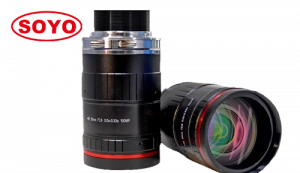 Φ46 50mm 100Megapixel Lenses 3.1μm Low Distortion Machine Vision Automation FA Measurement Camera Line Scan Lens