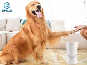 New charging pet smart automatic foot wash cup dog cat paw cleaning pet foot wash cup