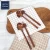 Import [Giorno Felice] Premium Lacquered Wooden Spoon and Chopstick Set for 4 from South Korea