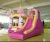 Import Deluxe residential inflatable bounce house bouncy water slides bouncer jumping castle w Built-In Posts for home use from China