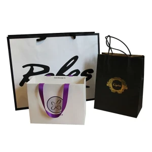 brand paper bag with Your Logo