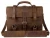 Import Retro Vintage Full Grain Handmade Leather office Briefcase from USA