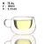 Import Wholesale supplier high quality clear double wall coffee cup glass cup from China